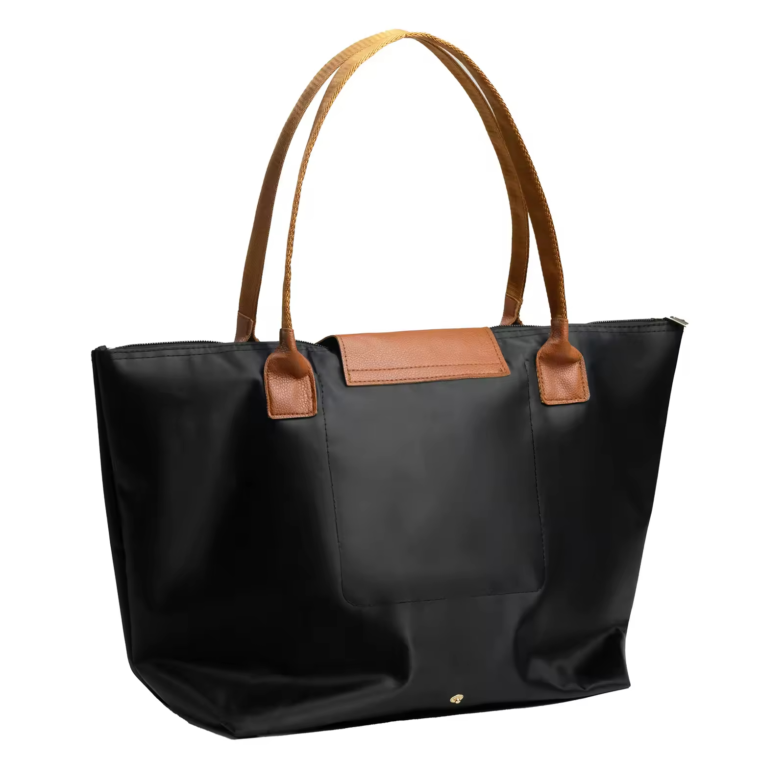 Oxford Cloth Women's Large Capacity Handbag Shoulder Bag Cross-body Foldable Dumpling Shopping Bag