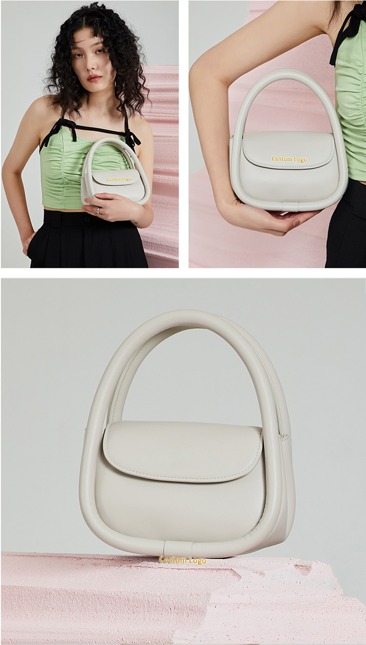 Integrated Round Macaroon vegan pu leather #AZB494 custom mini totes crossbody bags trendy fashion mini purse and handbag ladies