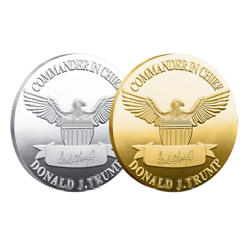 Factory Direct can customize crafts portrait commemorative coin fake gold coins tungsten usa presidents coins metal crafts
