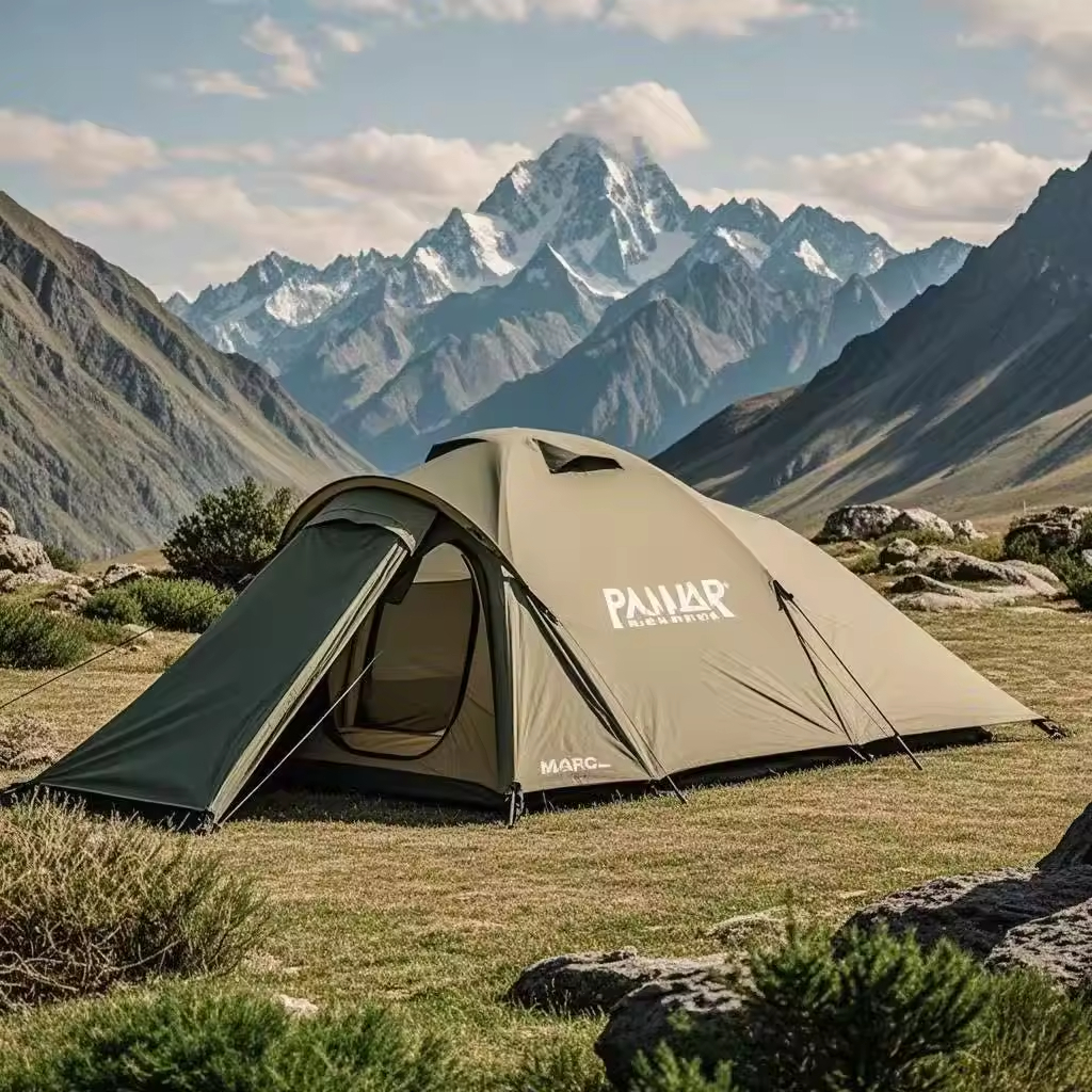 Bangladesh Manufacturer's Ultralight 1-Bedroom Large Camping Tent Waterproof for Glamping Accommodates 2 Persons