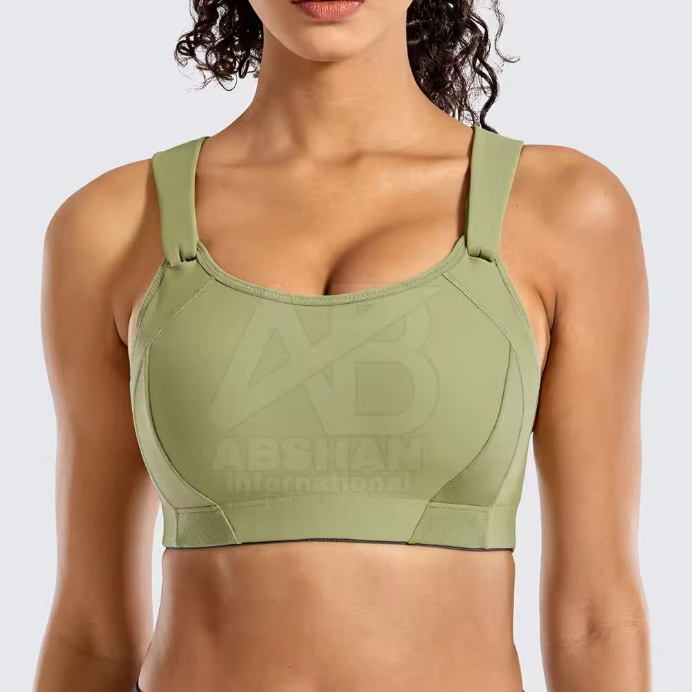 Female Gym Wear Sports Bra Yoga Sports Padded Bra Seamless Women Push up Fitness Bra Made in Pakistan