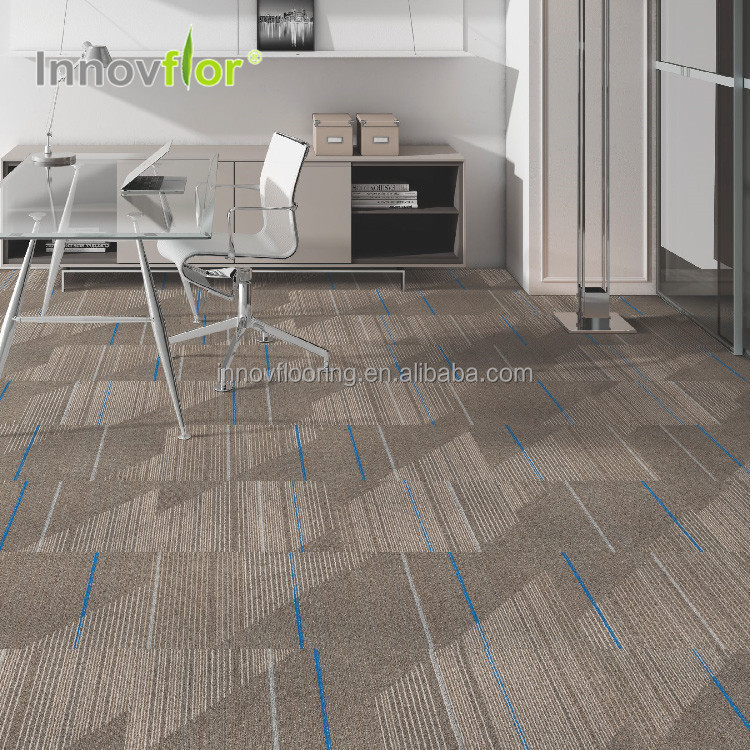 Factory Price Free Sample 50cm*50cm Commercial PP Office Carpet Tile